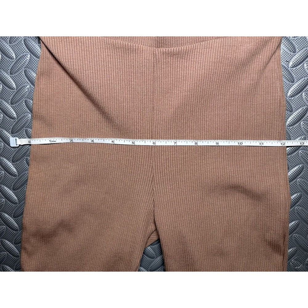 NEW naked wardrobe snatched Brown High Waist women's Leggings 86% rayon Sz S - Picture 5 of 11
